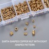 qxayxa 305 Pcs Brass Knurled Threaded Insert, M2 M2.5 M3