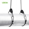 Ledgle 1/8" Rope Ratchet Rope Hook Packing Belt with 150