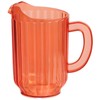 OCS Parts Pro Series 60-Ounce Coral Plastic Pitcher | Heavy