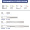 CASSAIO Portable Air Conditioner Window Kit,Seamless Portable AC Window Vent