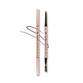 Oz Lab Beauty Superfine Micro Brow Pencil – 1.5mm Ultra-Fine Tip, Waterproof, Vegan Formula, 6 Shades – Long-Lasting Natural Eyebrow Pencil (03 - Warm Brown, 0.08G/0.002 FL.OZ（pack of 1）)