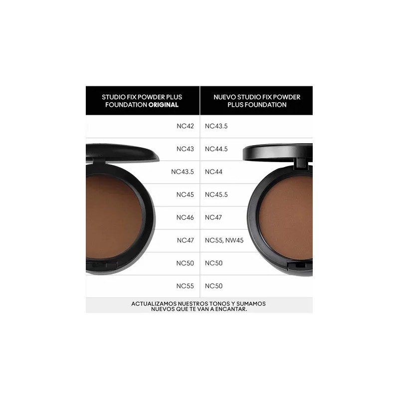 Base en Polvo MAC Studio Fix Powder Plus | NC45.5