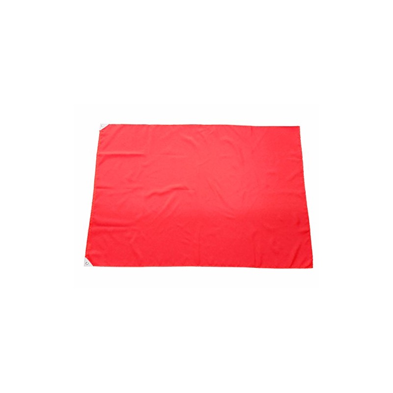 TOMAC IHP-09-05 Colored Flag with String, Polyester, Red, 35.4 x