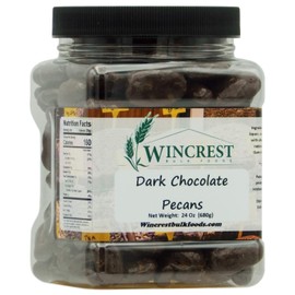 Dark Chocolate Pecans - 1.5 Lb Tub