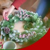 OMIGA 24 Pcs Christmas Berry Decorations 8.6 inch Length Holly