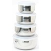 Leak Proof (18-8) Stainless Steel Food Storage Containers Nesting Set