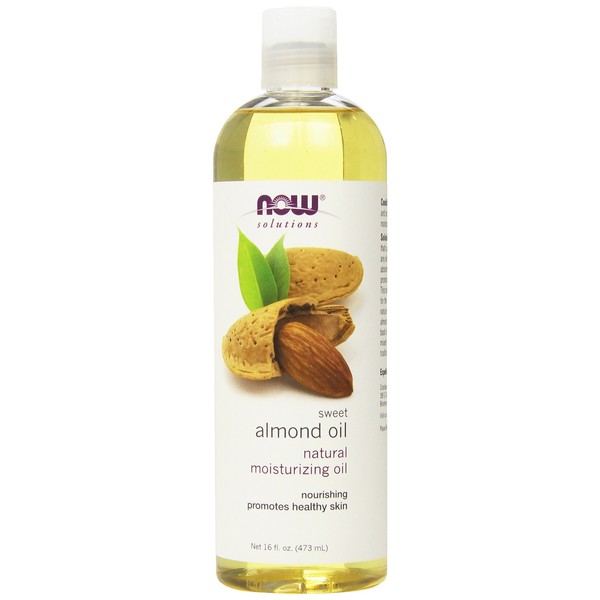 Now Foods Almond Oil, 16 Fl Oz (Pack of 2)