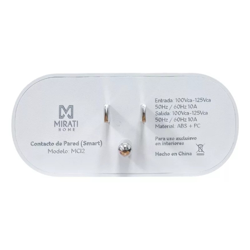 Mirati Home Contacto Smart Mirati Mci2 Compatible Alexa-google Assistant