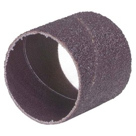 Merit Abrasive Spiral Band, Resin Bond, Aluminum Oxide, 3" Inside Diameter x 3" Width, Grit 36 (Pack of 10)