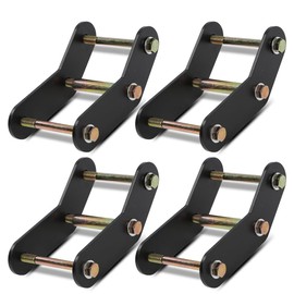 CROSSDESIGN 2" Shackle Relocation Lift Kit Front & Rear Compatible with Jeep Wrangler YJ 1987-1995