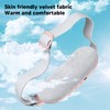 4 Gears Electric Waist Heating Belt USB Vibration Hot Compress
