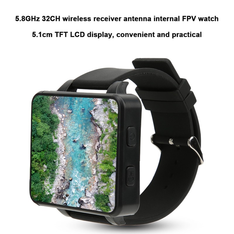 FPV Watch 5.8GHz 32CH TFT Monitor Wireless Receiver for DIY