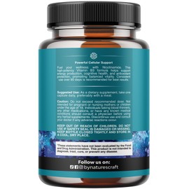 네이처스크래프트 니코틴아마이드 500mg 캡슐 Nature's Craft Niacinamide 500mg Capsules