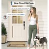 TEEHO Keyless Entry Door Lock Deadbolt with Handle Set, Electronic