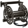 Metal Decorative Garden Hose Reel, Heavy Duty Hose Holder for