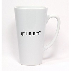 got ringworm? - Ceramic Latte Mug 17oz