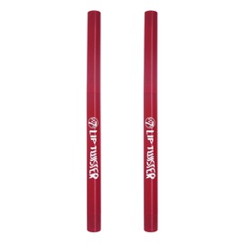 W7 Lip Twister Lip Liner - 2Pcs - Creamy & Blendable Lip Makeup For Definition & Shape (Red)