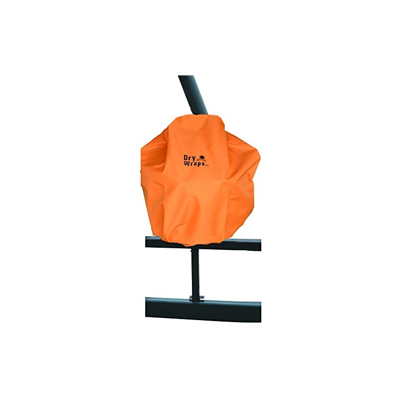 Dry Wraps Waterproof Backpack Blower Cover (Orange)