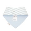 Steiff Unisex Baby Basic Bandana GOTS, celestial blue