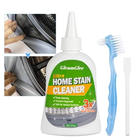 Home Remover Gel, 8 Fl.Oz Powerful Washing Machine Gasket Cleaner, Heavy Duty Stain Cleaner for Front Loader Washing Machine Seal, Bathroom Shower, Grout, Bathtub, Tile & Silicone Surfaces