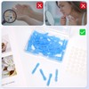 50 Pack Disposable Acne Pimple Popper Needles and 72 Dots