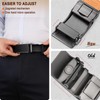 BULLIANT Men's Ratchet Leather Belt, Automatic Clasp, for Men’s Suit,