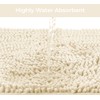 LuxUrux Bath Mat-Extra-Soft Plush Bath Shower Bathroom Rug, 1'' Chenille