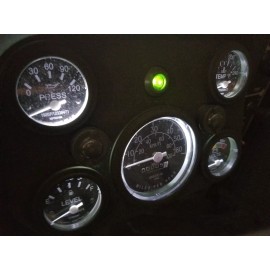 HMMWV LED Dash light FULL KIT best humvee Dash bulbs,white LED M998 replacement