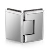 Heavy Duty Shower Glass Door Hinge,Solid One-Piece Precision Cast with