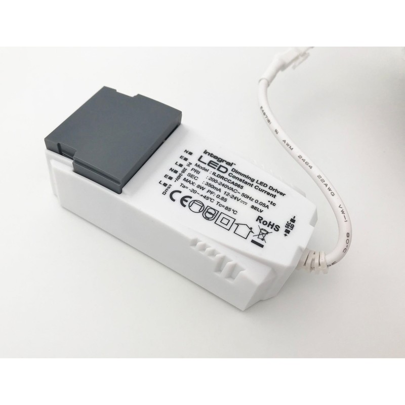 Integral ILDL65L006 Lux Ultra Slim Tilt 6.5w LED Downlight, matt