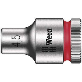 Wera 003502 Cyclop Ratchet Socket 1/4 0.18 in (4.5 mm)
