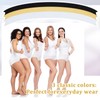 Boyiee 6 Pack Tummy Liners for Sweat Rash Plus Size