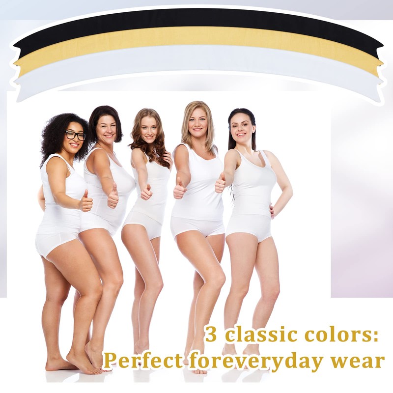 Boyiee 6 Pack Tummy Liners for Sweat Rash Plus Size
