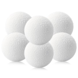sXAU 6 Pack Hot Tub Scum Absorber,Reusable Pool Scum Absorber for Spa Hot Tub, Washable Scum Absorber Prolongs Filter Life