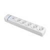 5 Way Power Strip Unwired with Switch 16A 250V