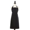 SARO LIFESTYLE Apron Collection Classic Cuisine Denim Apron/2443.BK01, Full, Black