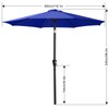 Durable Patio Umbrellas 10' Orange by ABCCANOPY