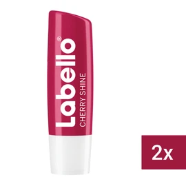 Labello Lip Balm Fruity Shine Cherry Pack of 2 x 5 ml