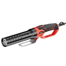 SHALL Electric Charcoal Starter Fire Lighter with Air Blower, 60S Rises to 1100℉ Chemical Free Heated for BBQ Smoker, Grill Starter, Wood Burning Fireplaces & Fire Pits | 4ft Cable