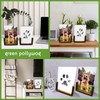 Green Pollywog | Wood Base Pawprint Frame Kit | (2)