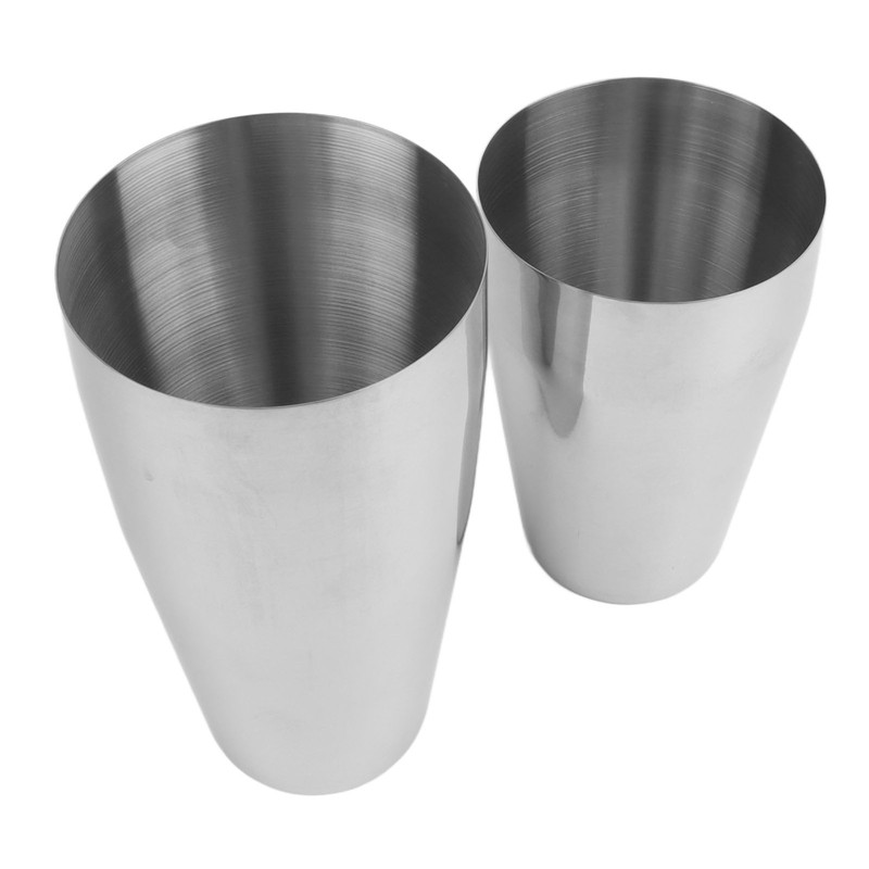 Shaker Cocktail Tin 2 Layer 800 and 600ml Well Sealed