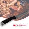 Home Basics KS45413 Stainless Steel Steak Knives with Non-Slip Handles,