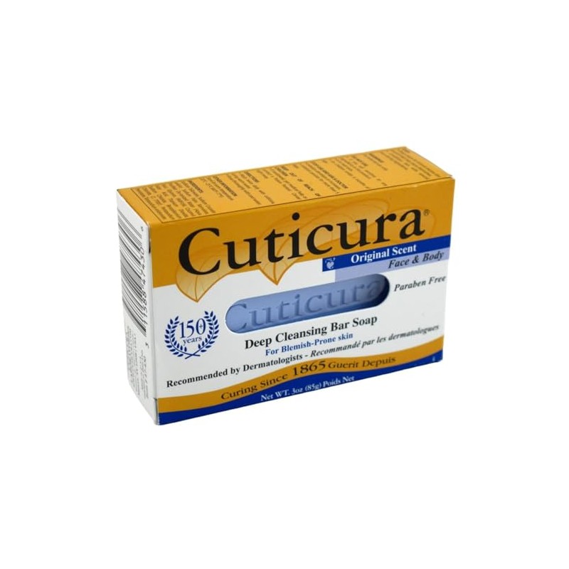 Cuticura Original Soap Bar 3oz Box (3 Pack)