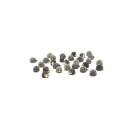 30 Pcs Mini Hedgehog Figurines, Miniature Moss Landscape DIY Garden Decor