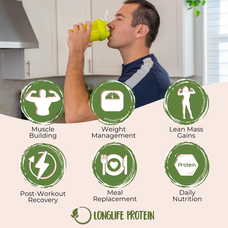 Longlife Protein Premium Whey Protein Powder Vanilla Crème