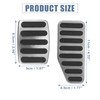A ABSOPRO 3 Piece Car Accelerator Pedal and Brake Pedal