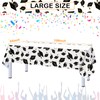 Tranqun 3 Pcs 2025 Graduation Party Tablecloth Graduation Cap Rectangle