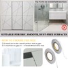 Floor Tiles Gold Foil Lines Metalized Mirror Tape, Self-Adhesive Tile