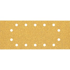 Bosch Professional Expert C470 Sandpaper with 14 Holes (for Hardwood, Paint on Wood, 115 x 280 mm, Grit 40, Orbital Sander Accessories), Pack of 10