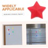 KOMBIUDA 40Pcs Star Magnets Vibrant Refrigerator Magnets for Classroom Office